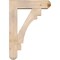 Ekena Millwork Merced Craftsman Smooth Bracket w/ Offset Brace, Douglas Fir, 7 1/2"W x 28"D x 40"H BKT0806X28X40MRC04SDF - alternate 3